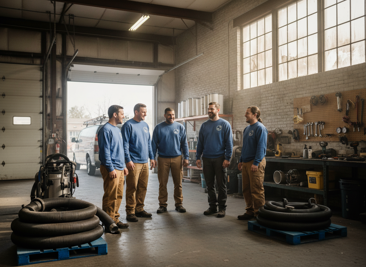 The Swift Mend team at work in Blue Ash