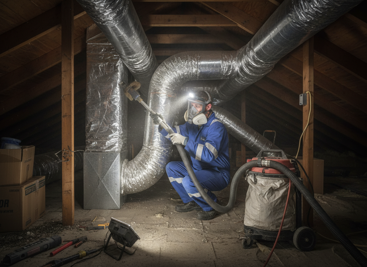 Air duct in Evendale