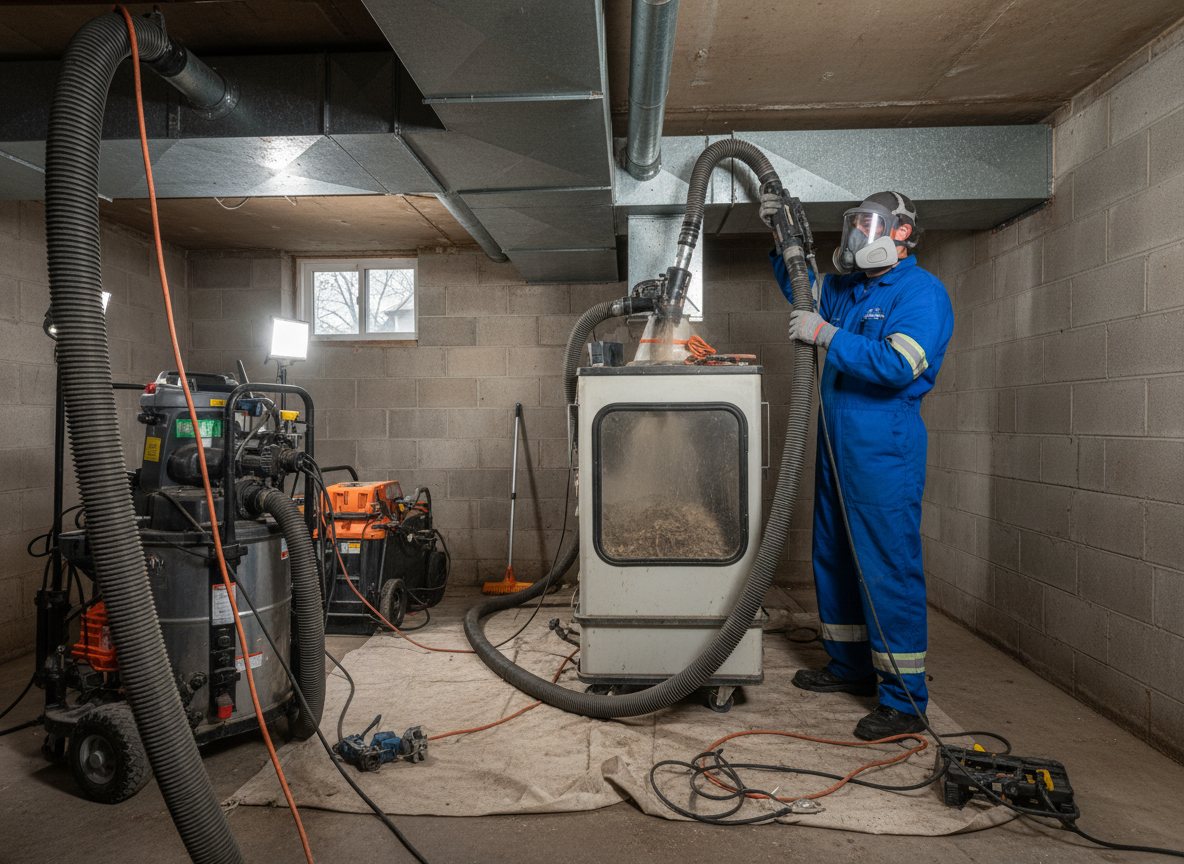 HVAC duct cleaning in Blue Ash