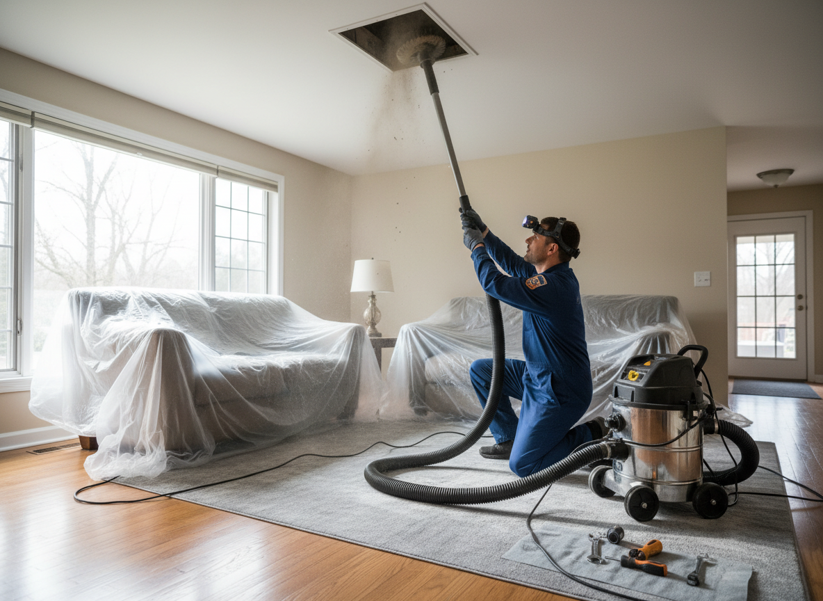 Residential Air Duct Cleaning in Blue Ash