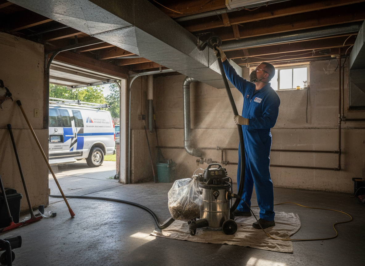 same day air duct cleaning in Blue Ash